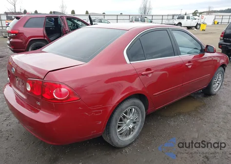 2007 Kia Optima Lx z USA, uszkodzony, nr VIN KNAGE123675097583